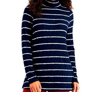 Style & Co striped knit turtleneck top